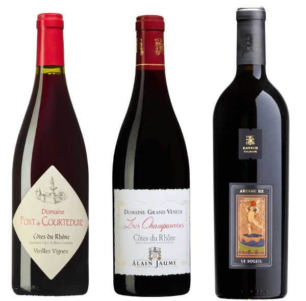 Kryddiga, fruktiga viner från Côtes du Rhône